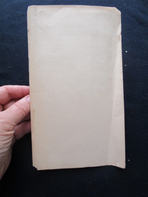 1931 Program EXERCISES UNVEILING TABLET Grave CAPTAIN DANIEL BRAY, Rosemont. NJ