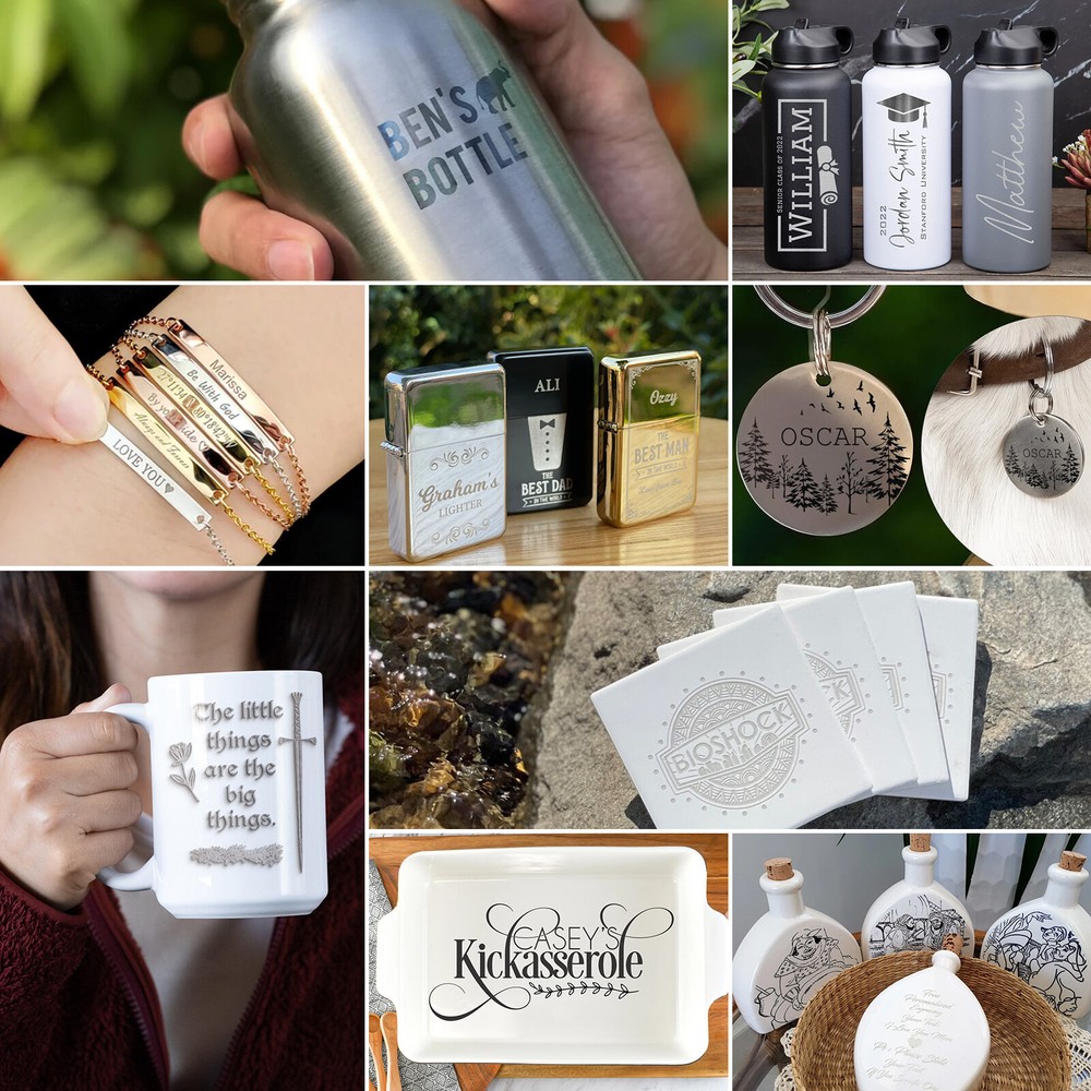 SCULPFUN S30 60W Effect Engraving Machine w/ Automatic -assist Kit A6H1