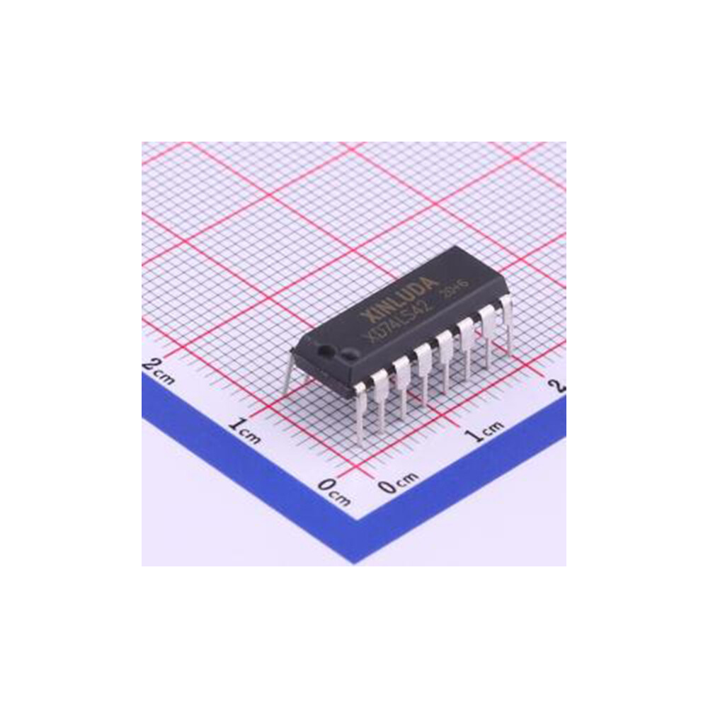 1pcs XD74LS42 DIP-16