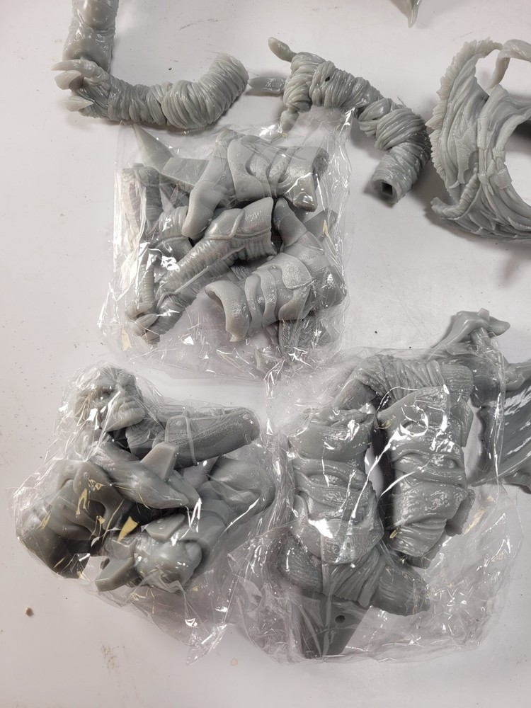 3D Printed Figures Fiction Creatures Unpainted