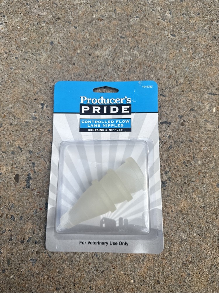 Producer's Pride Controlled Flow Lamb Nipples 3 Pack