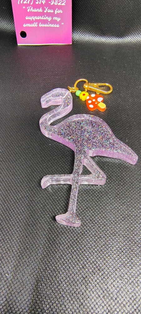 Unique Gift and More Epoxy Resin Keychains