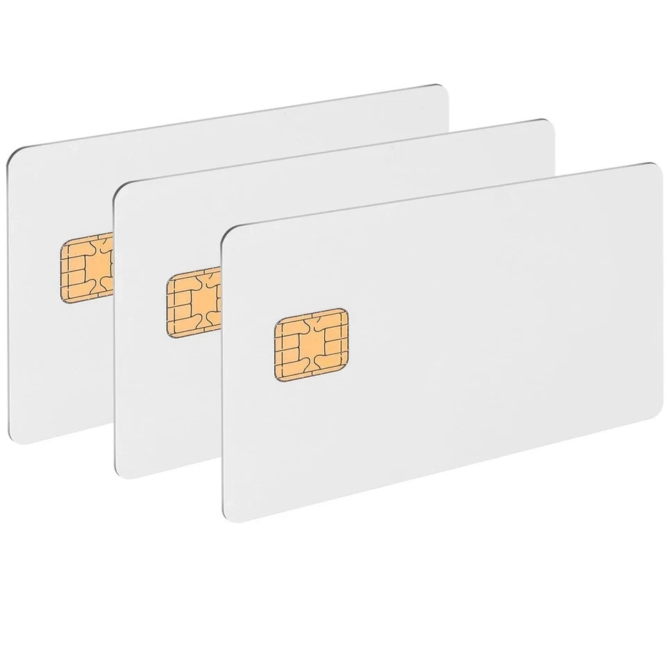 J2a040 Chip Java Jcop Cards Unfused, J2a040 Java Smart Card with 2 Track, 8.4mm