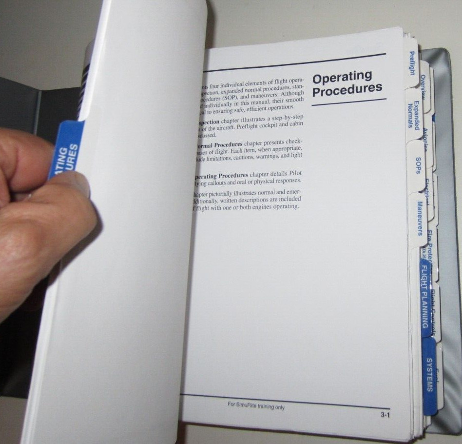 AIRCRAFT MANUAL INITIAL PILOT TRAINING MANUAL GULFSTREAM II G2 CAE