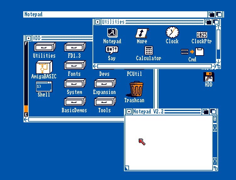 Amiga 1000 Computer Kickstart v1.3 Workbench Extras Test Kit Boot DD Floppy Disk