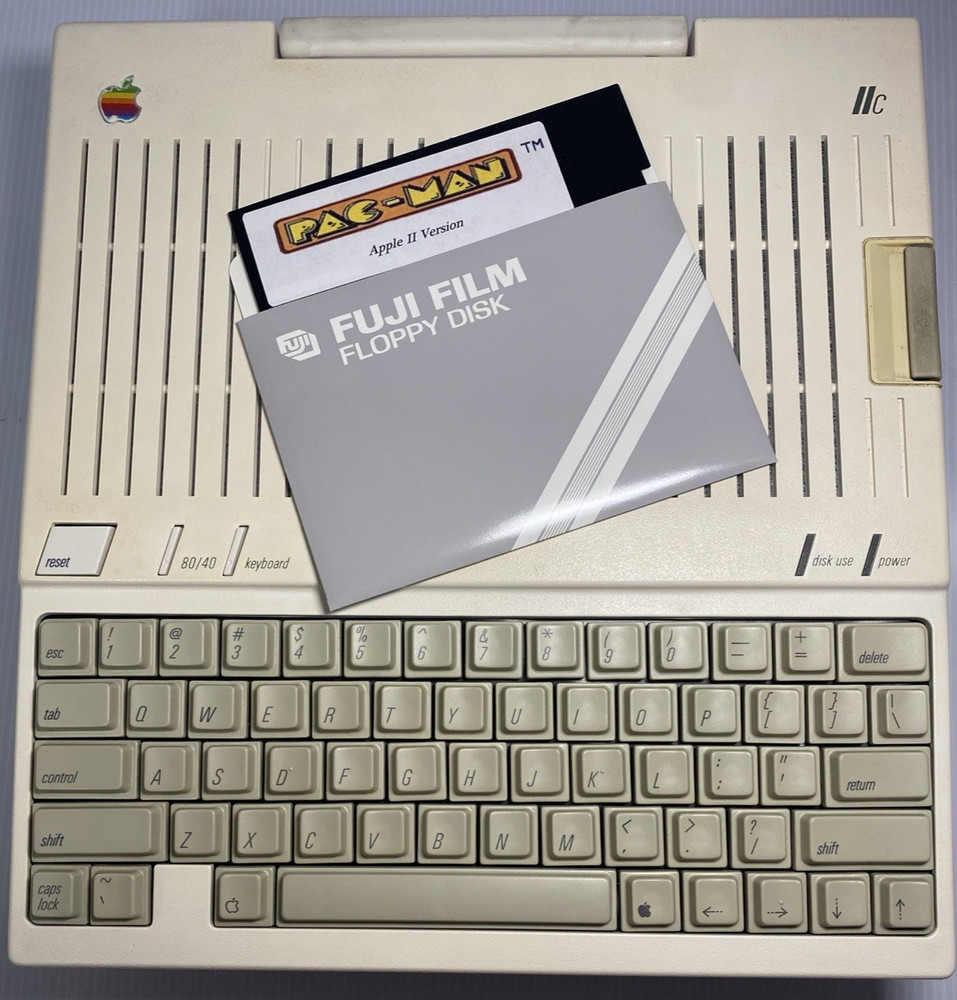 Apple IIc Computer – Clean & Fully Working – Apple A2B4156 1MB Memory Expansion