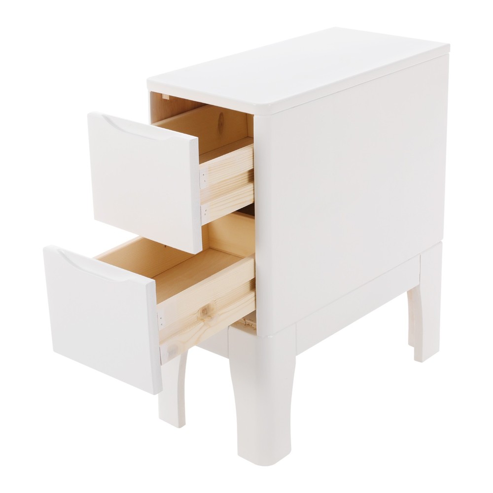 Rectangular Bedside Table 20*40*50cm Sofa Side Table Bedside Table with Drawers