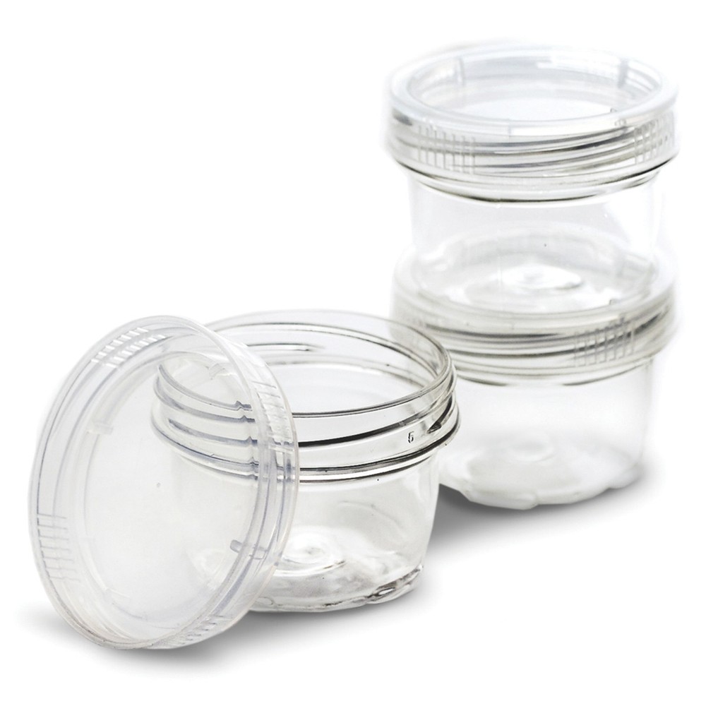 Bead Storage Screw-Top Cups 1.5oz 3/Pkg