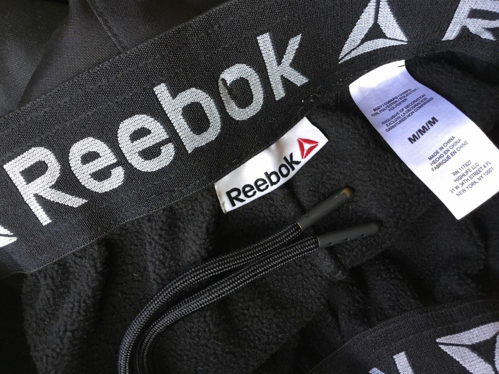 REEBOX Mens size MEDIUM GYM PANTS