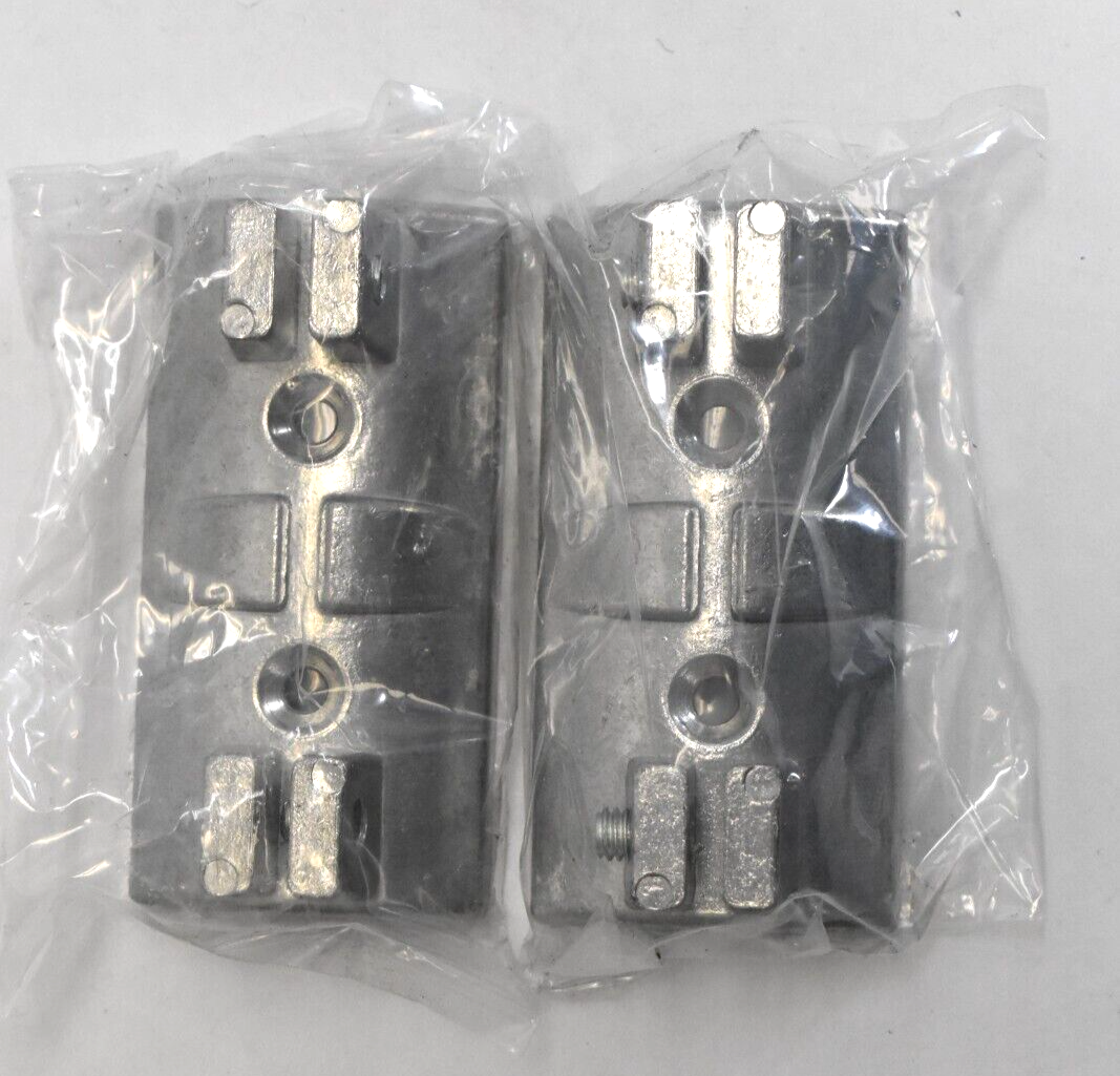 Heavy Duty Street Name Sign Wing Bracket For Post Mounting Real Traffic Road 2Pk