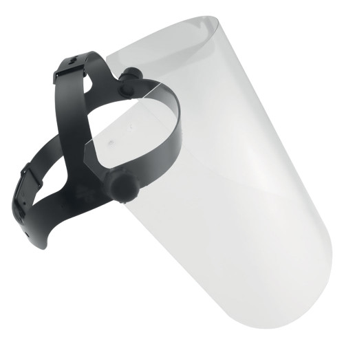 Adjustable polycarbonate screen visor without front 160gr om