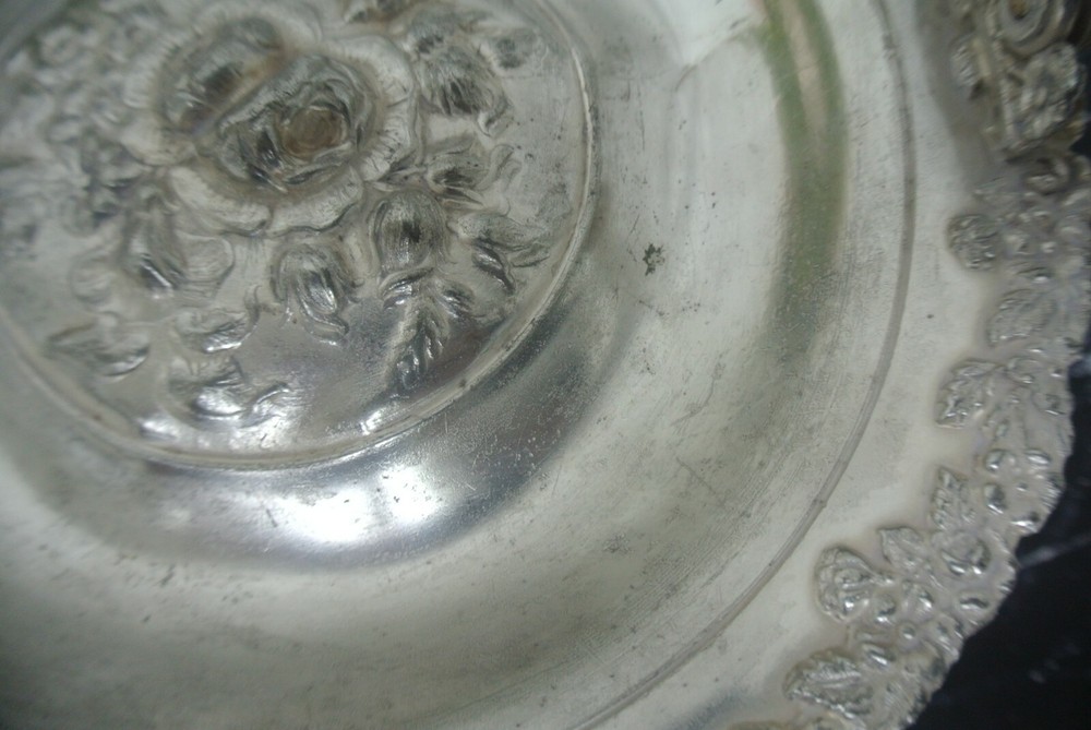 Vintage Aurora Warranted Established 1869 Brides Basket