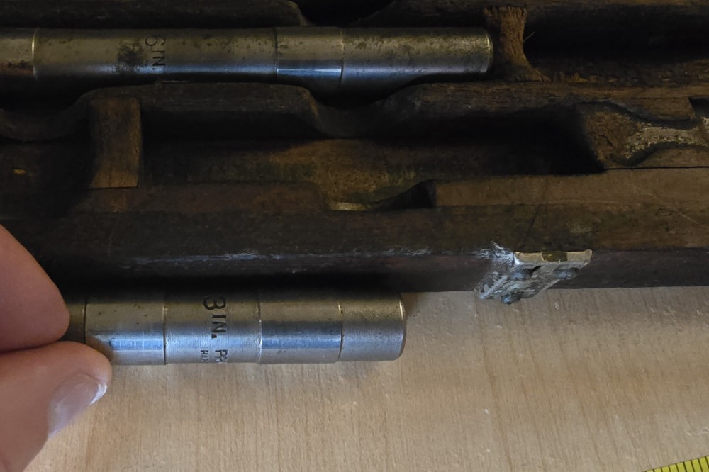 PRATT & WHITNEY PRECISION END MEASURES INSIDE MICROMETER GAGE STANDARDS SET