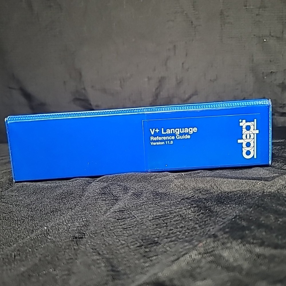 Adept Technology V+ Language Version 11.0 User's Reference Guide Binder 1994 V