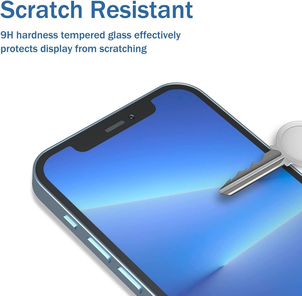 For iPhone 16 15 14 13 Pro Max Tempered Glass Screen Protector Camera Protector