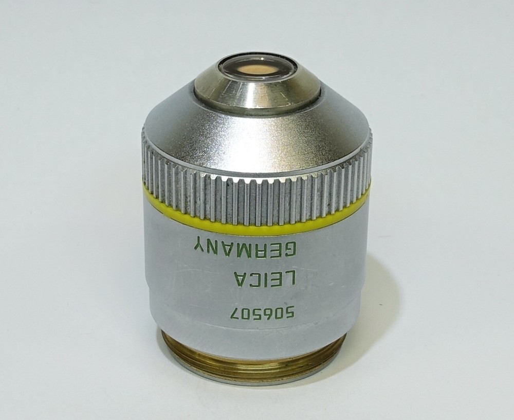 Leica HC PL Fluotar 10X/0.30 PH1 ∞/-/D Microscope Objective, PN 506507