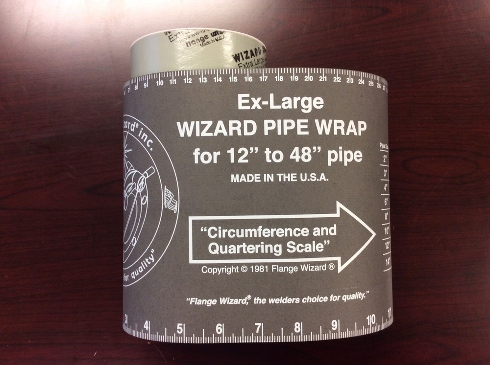 Flange Wizard WW-19 Wizard Wrap Extra Large 12" to 48" Pipe