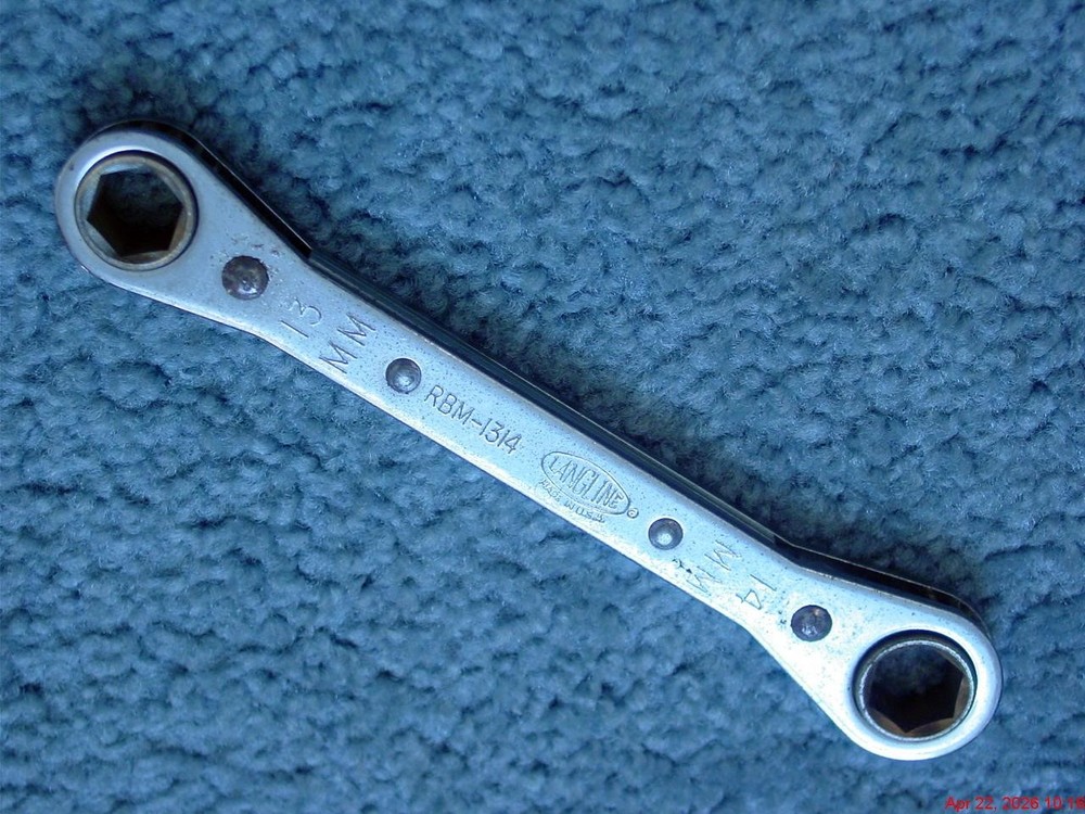 (6) Langline Double Box End Metric Wrenches