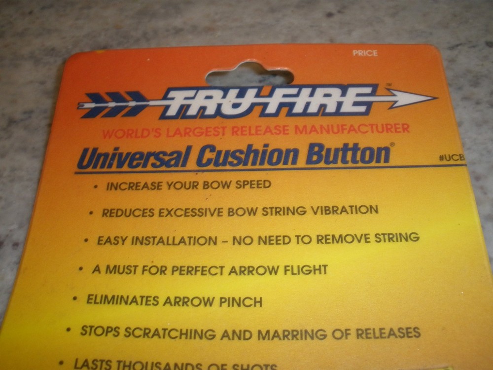 NEW SEALED TRU FIRE UNIVERSAL CUSHION BUTTON (T113)