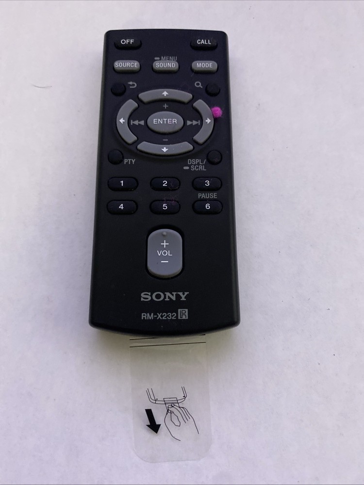Sony RM-X232 Detached Car Audio Remote Control