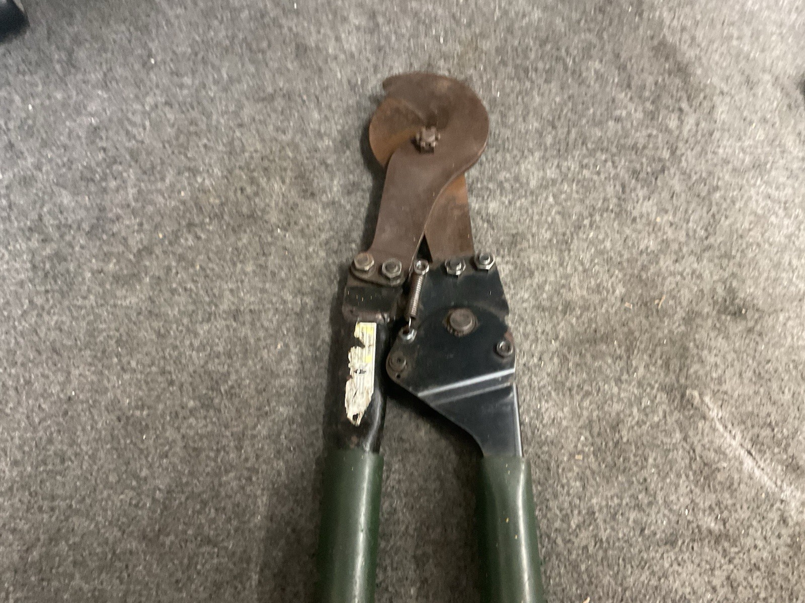 Lot of 2 Greenlee 756 Ratchet Cable Cutters