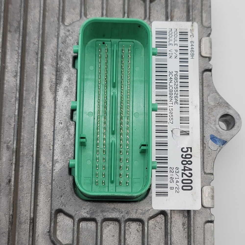 2022 JEEP COMPASS 2.4L ECU ENGINE CONTROL MODULE UNIT OEM 68493700AA