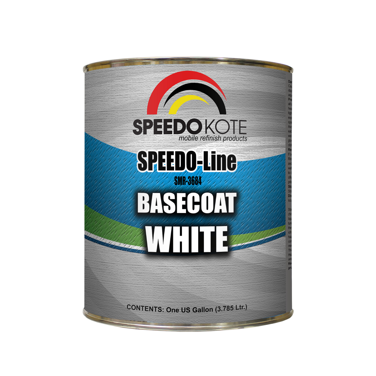 Base Coat White for automotive base coat , One Gallon SMR-3684