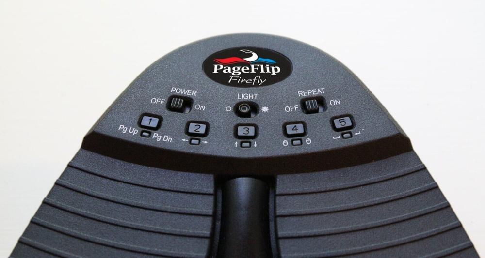 PageFlip Firefly Bluetooth/USB Page Turner Pedal
