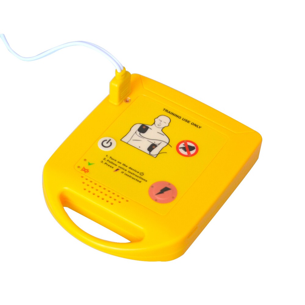 1pc AED Trainer Mini Automatic External Defibrillator First Aid Kit In Spanish
