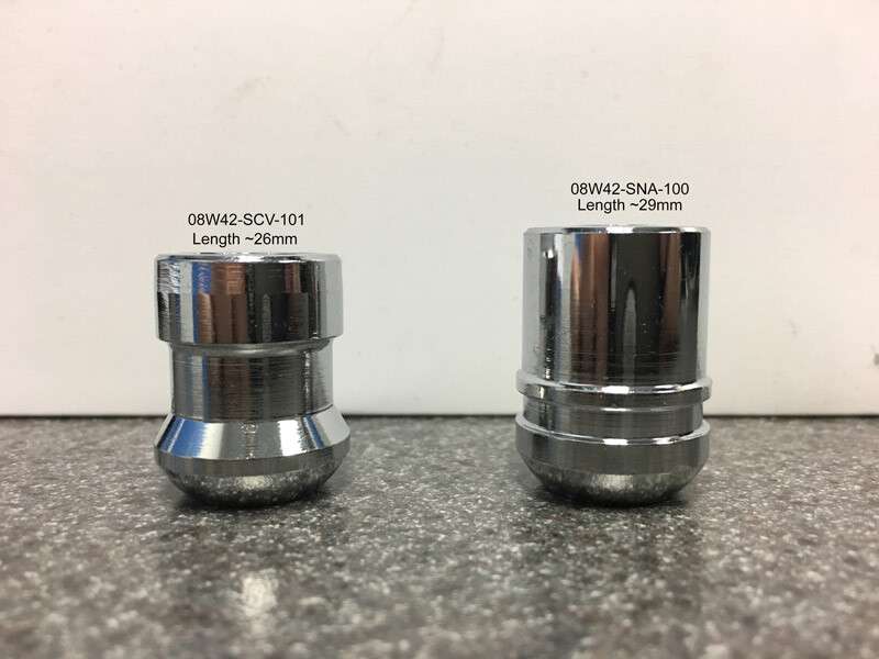 Genuine Honda Wheel Lock Set OEM! NEW! 08W42-SCV-102 - READ LISTING!!!