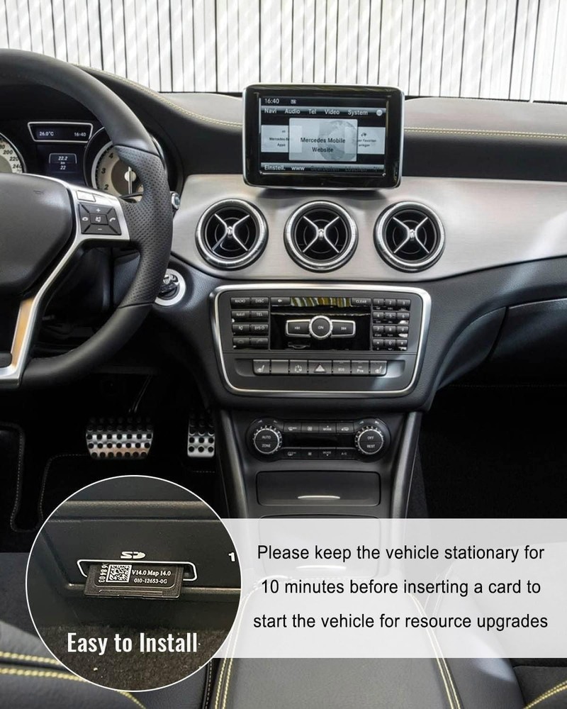 Latest Navigation SD Card Replace , Map Update Card Fit for Mercedes B-Class ...