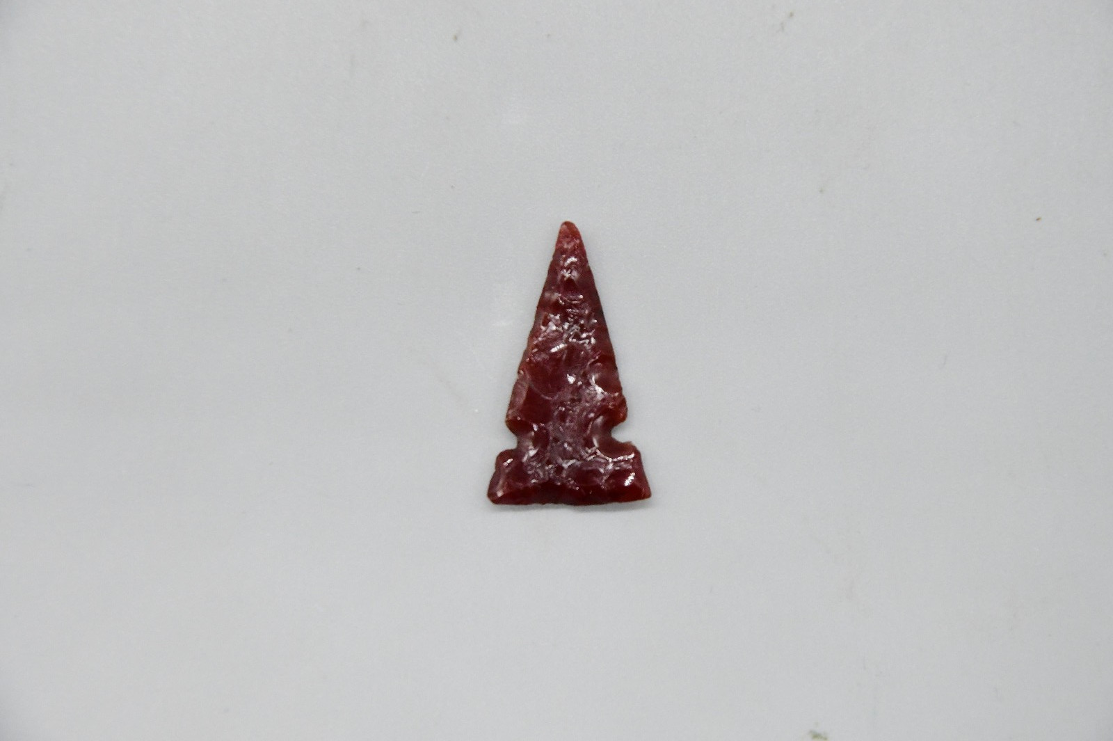 ~1.125" Side Notched Arrowhead Point