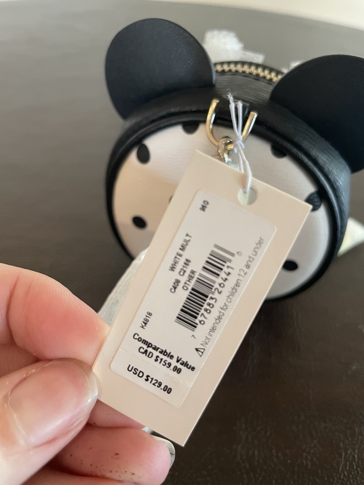 Kate Spade New York Disney Minnie Mouse Small Coin Purse or AirPod Case