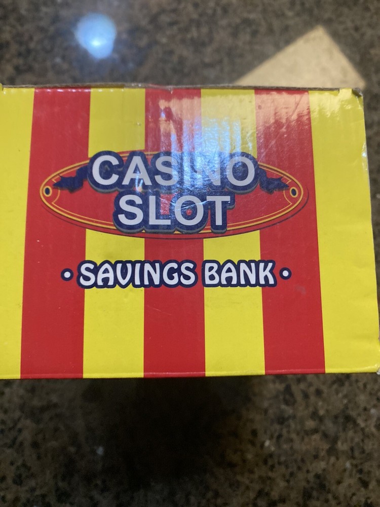 Slot Machine Savings Bank