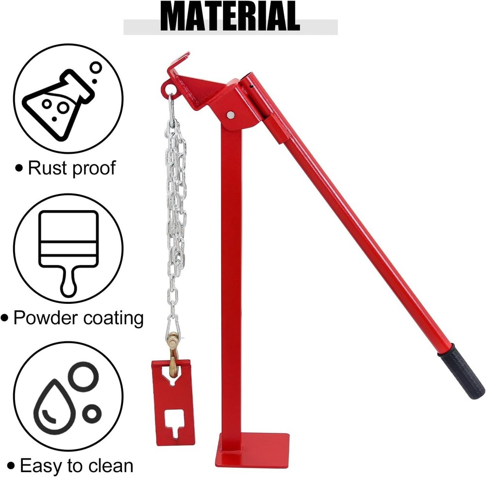 T Post Puller Fence Post Puller Heavy Duty Fence Post Puller Lifting Chain