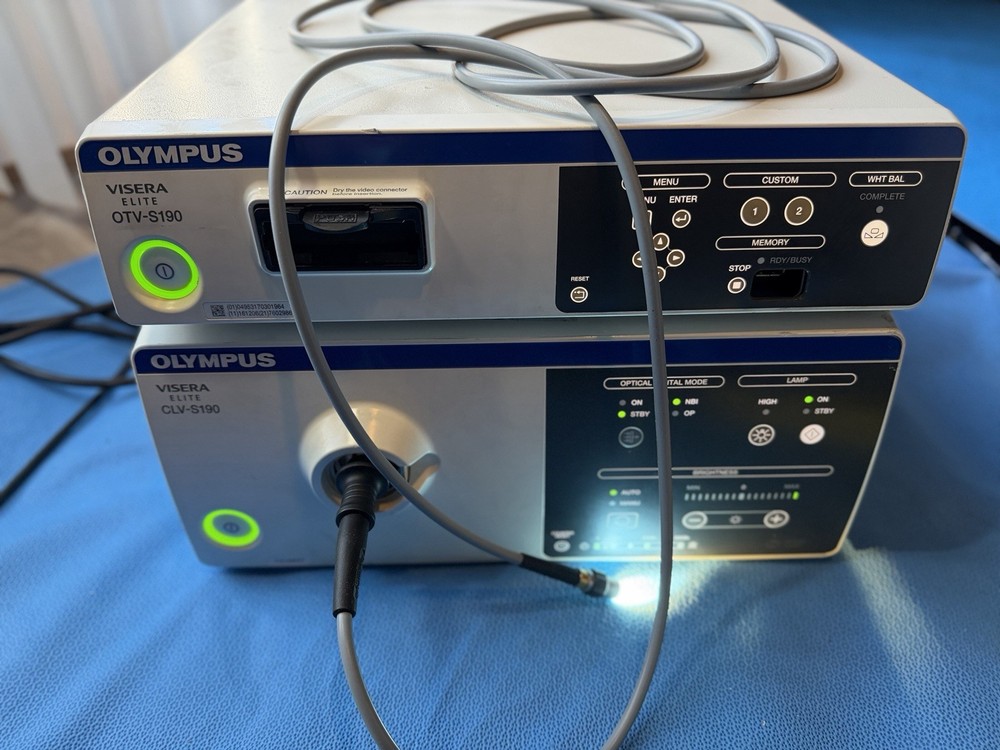 Olympus Visera Elite OTV-S190 Camera System And CLV-S190 Light Source Set