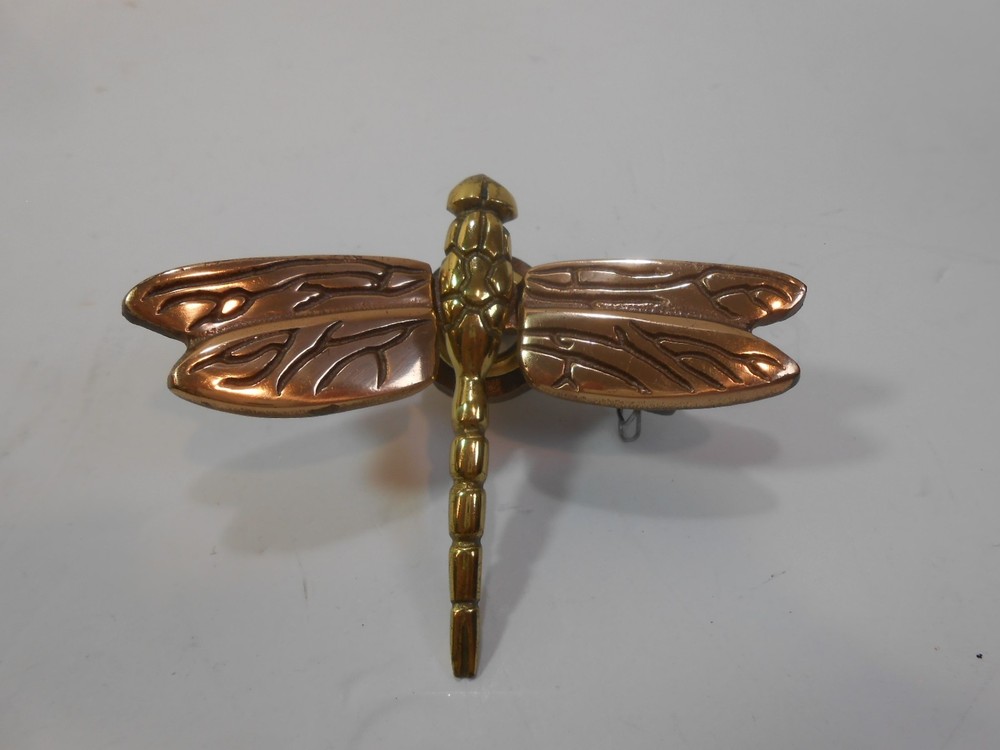 Solid Brass DRAGONFLY Door Bell PusH Buttoh Ringerr Doorbell