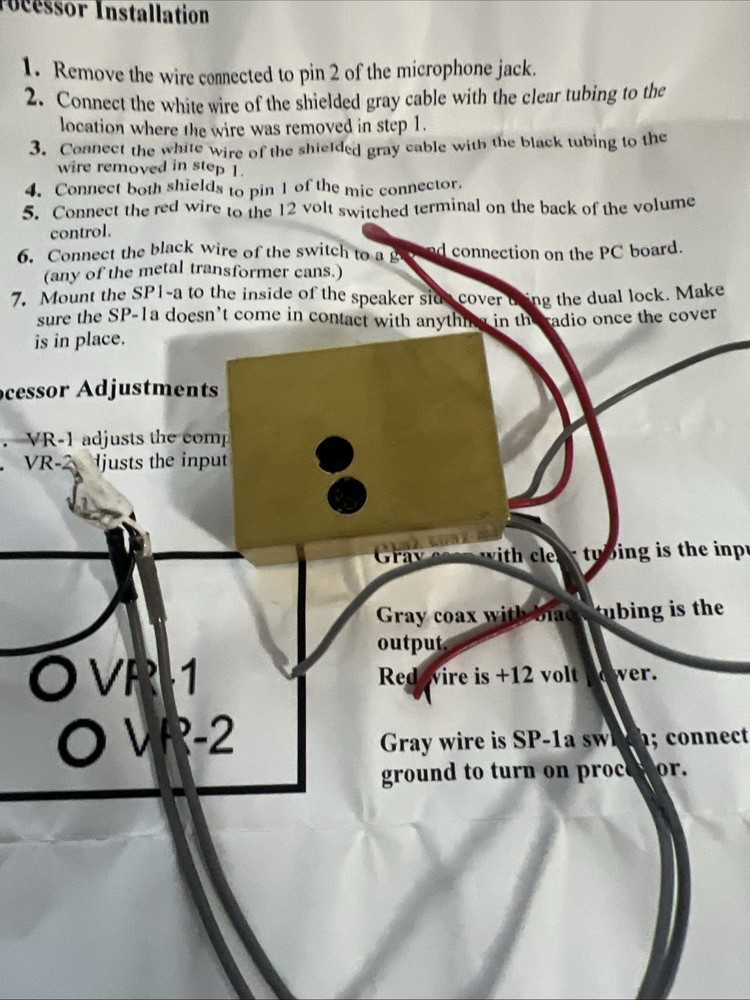 Top GUN SP-1A Speech Proscessor