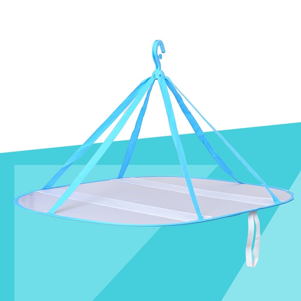 Mesh Dryer Net Drying Rack Towel Folding Laundry Foldable Clothes