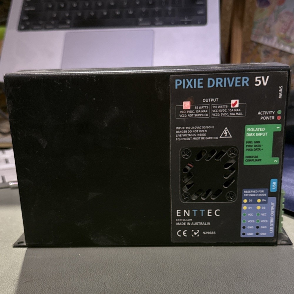 ENTTEC PIXIE DRIVER 5V DMX Interface DMX Lighting Controller