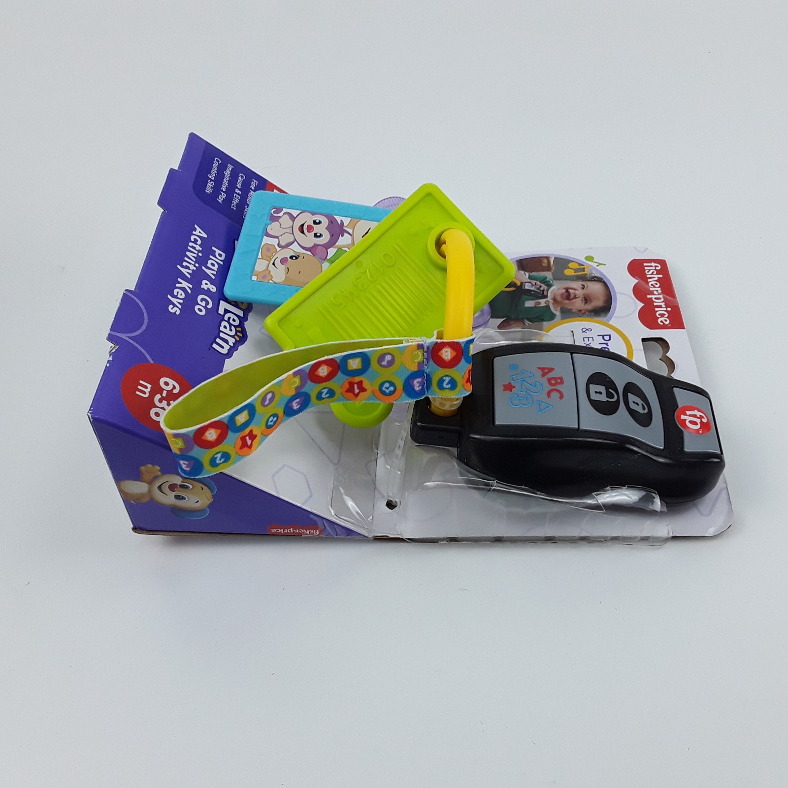 Mattel Fisher-Price Laugh & Learn Play & Go Activity Keys Baby and Toddler Toy