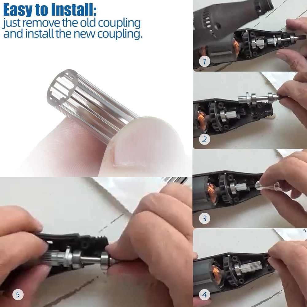 Dremel Replacement Parts, 395 Rotary Tool Coupling Compatible with Dremel Tool P