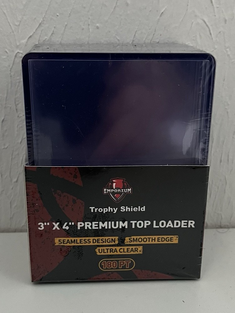 10 Count Super Thick 180 PT Toploader Protectors