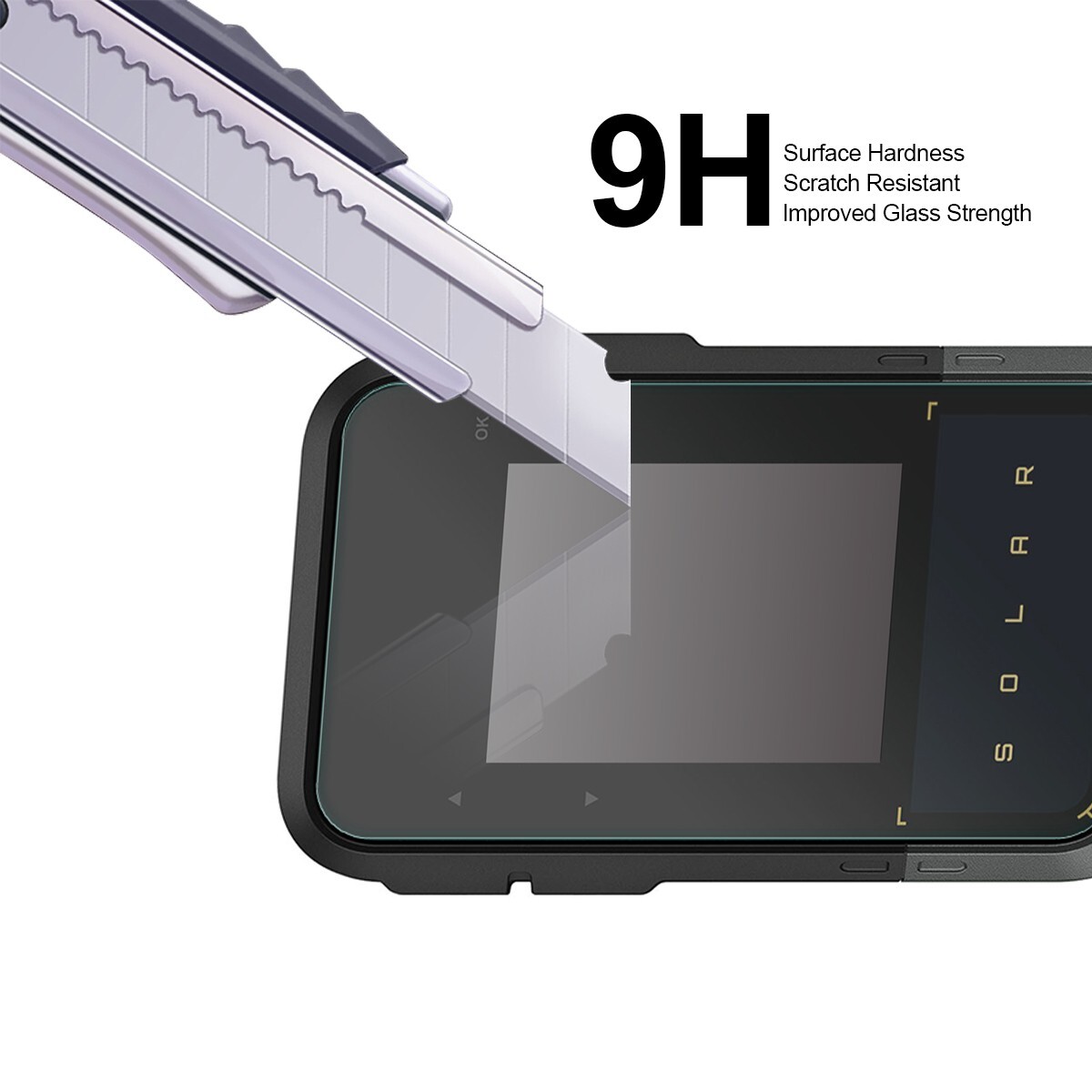 3X Supershieldz Tempered Glass Screen Protector for Garmin eTrex Solar