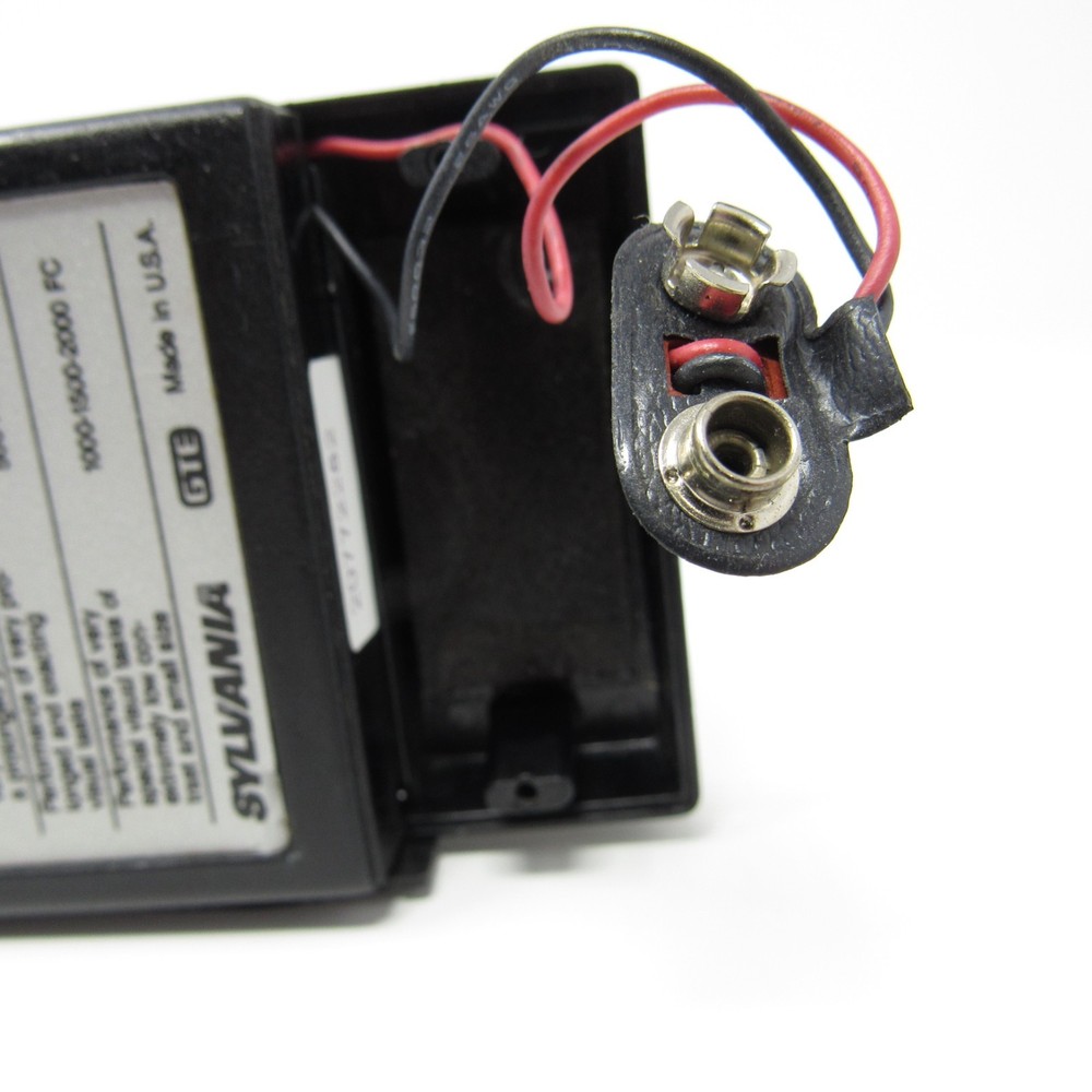 Vintage Sylvania Light Meter Model DS-2000 Tested Working