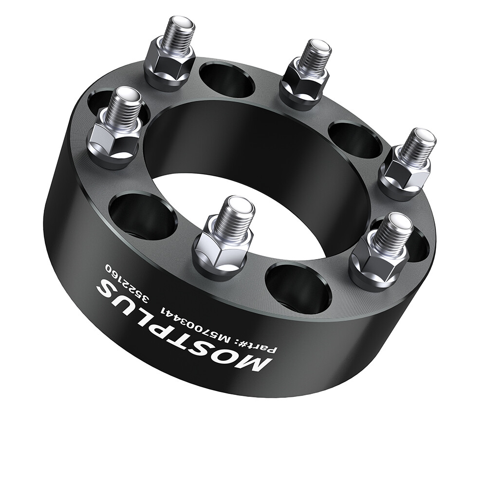 4Pcs 2 inch 6 Lug 6x5.5 Wheel Spacers Adapter For Chevy Silverado Suburban GMC