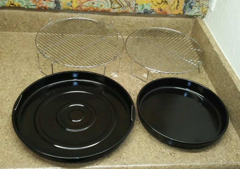 Mint NuWave Pro or Pro Plus Infared Oven  Replacement Racks & Drip Pans