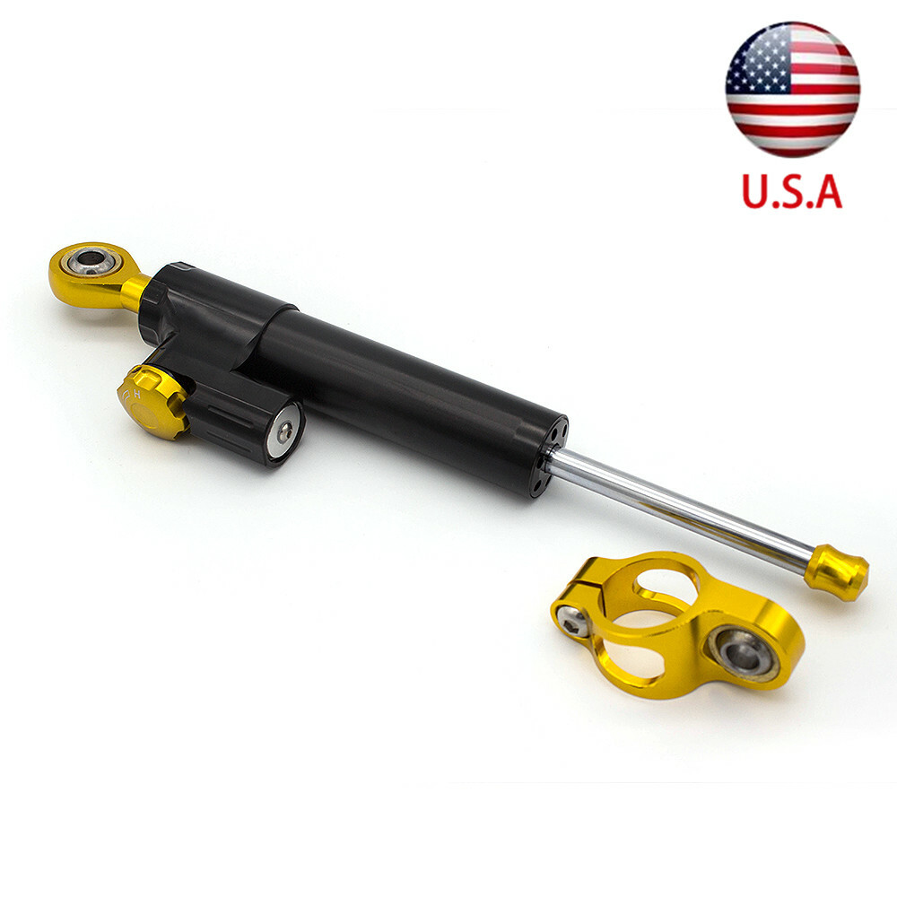 CNC Steering Damper Linear Stabilizer Reversed Safety Control Universal FXCNC