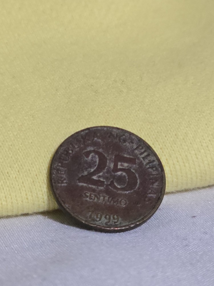 Philippines 25 Sentimo Coin KM271 1995 - 2003