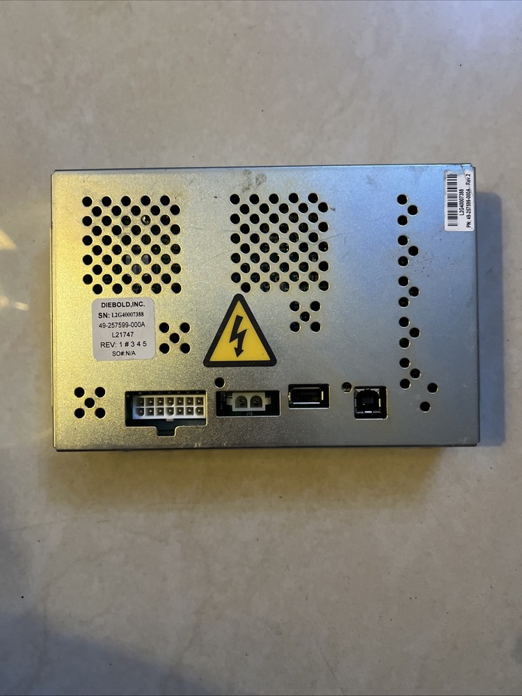 Diebold 49-257599-000A  Enclosure Upper Chassis Hub Power Module